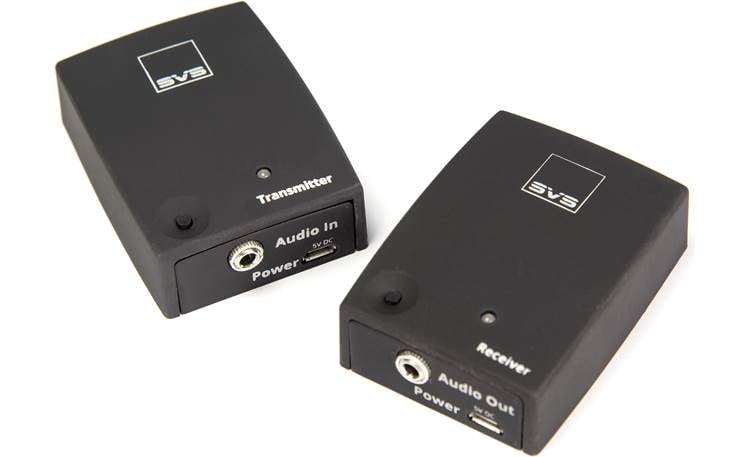 SVS SoundPath Sends audio wirelessly to a powered subwoofer or other audio components with analog connections