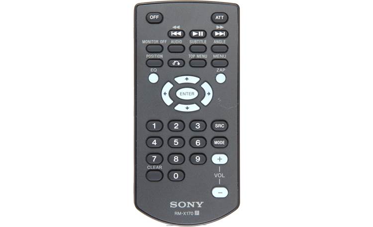 Sony XAV-AX210 Remote