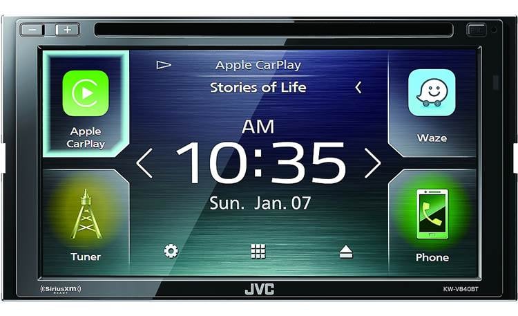 JVC KW-V840BT This JVC lets you get the most out of your Android™ or iPhone®