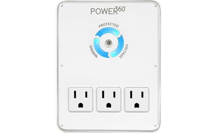 Panamax Power360 P360-Dock Circle of Protection LED display shows the status of your protection, wiring, and voltage