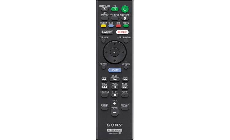 Sony UBP-X800M2 Remote