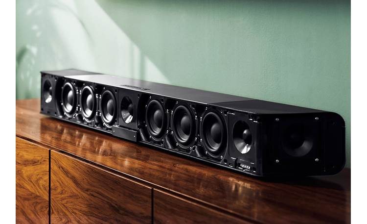 Sennheiser AMBEO Soundbar | Max 13 built-in drivers deliver 5.1.4-channel sound from a single sound bar