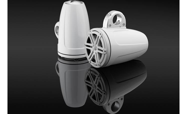 JL Audio M3-770ETXv3-Gw-S-Gw Clamps pictured in this photo are sold separately