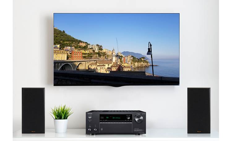Onkyo TX-NR595 (2019 model) Shown as part of a home A/V system