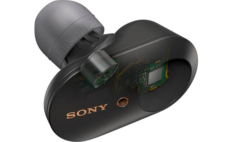 Sony WF-1000XM3 Powerful 6mm driver directed right toward the ear