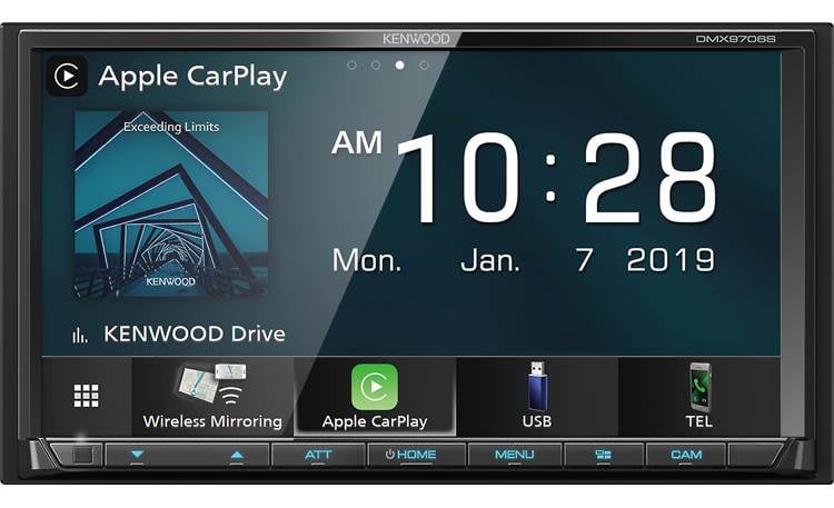 Kenwood DMX9706S Digital multimedia receiver (does not play Kenwood DMX9706S Digital multimedia receiver (does not play
