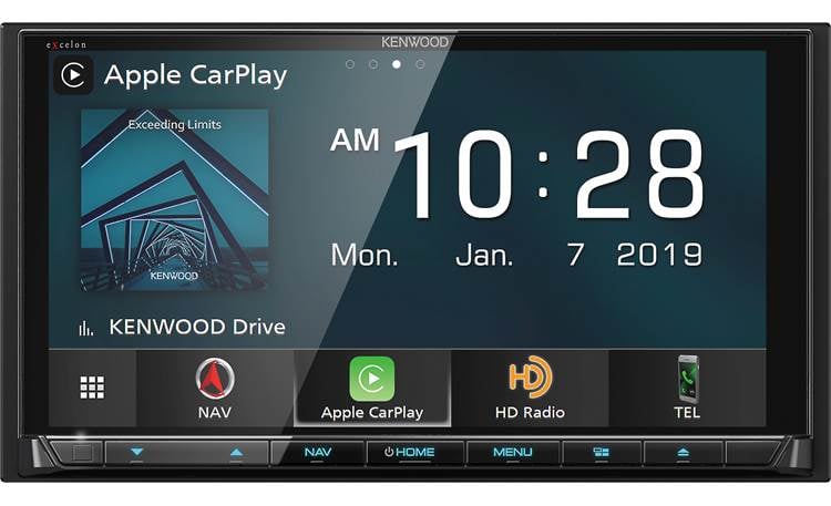 Apple - ケン Kenwood Excelon DNX996XR Navigation receiver at Crutchfield