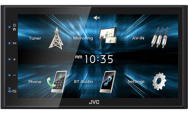 JVC KW-M150BT Add touchscreen control, Bluetooth compatibility, and Android device mirroring to your dash