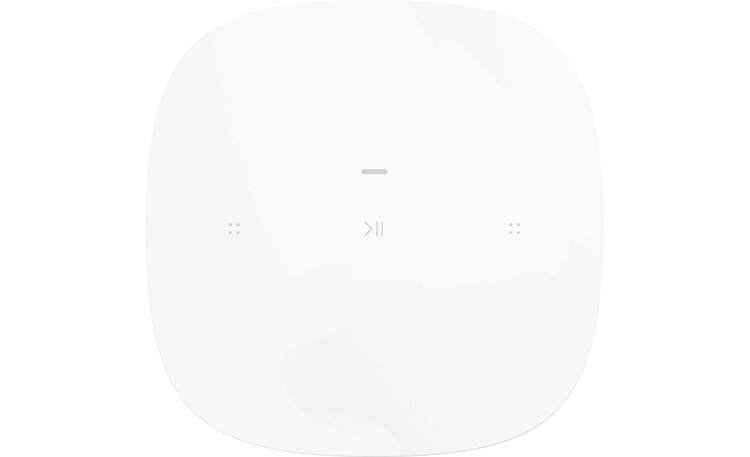 Sonos One SL White - top-mounted control buttons