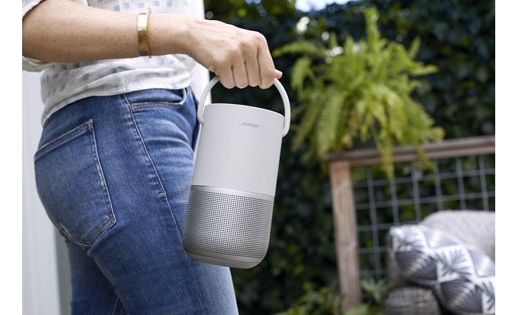 Bose® Portable Home Speaker Built-in carry handle for easy transport