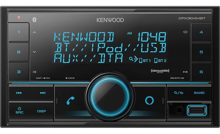 Kenwood DPX304MBT Built-in Amazon Alexa expands your features with voice-control