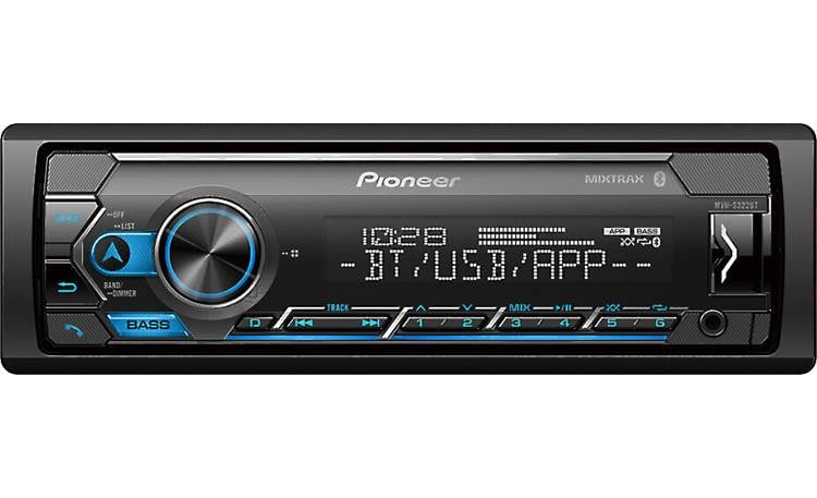 Pioneer MVH-S322BT Pioneer prioritizes smartphone integration with their Smart Sync app