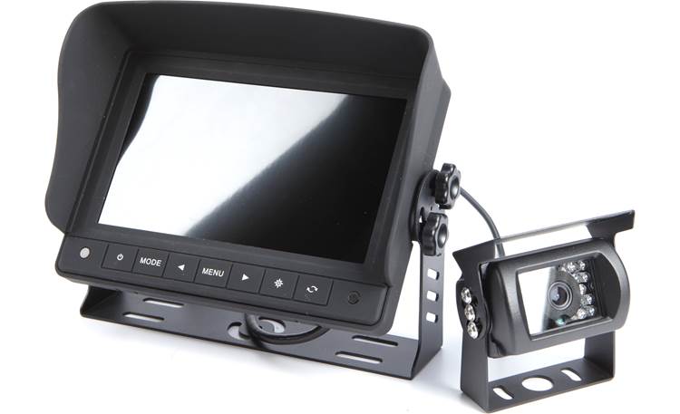 Boyo VTC73AHD This 7" display provides a plentiful view of what's behind you