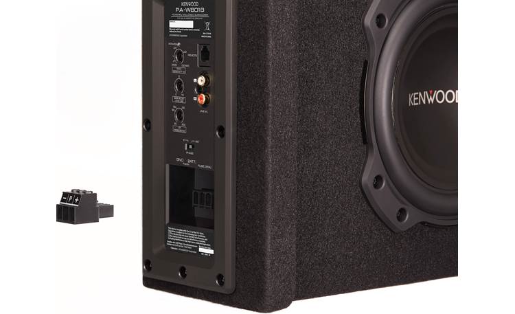 Kenwood PA-W801B Ported powered subwoofer enclosure with 8