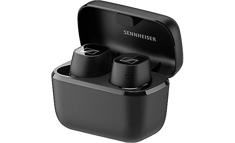 Sennheiser CX 400 BT Included charging case banks 13.5 hours of power to recharge headphones