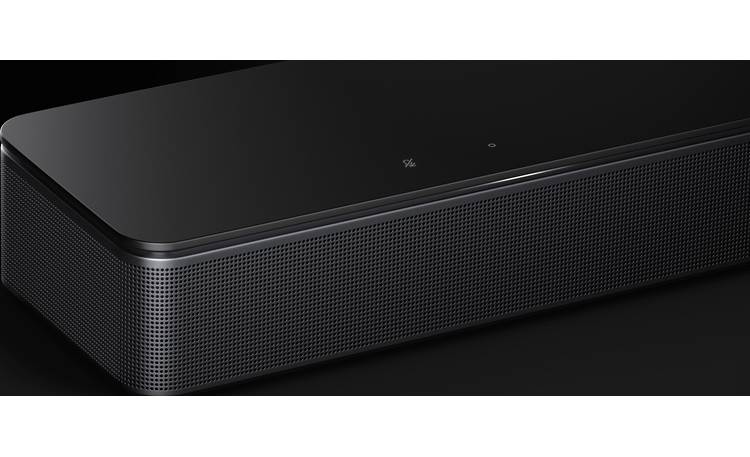 Bose® Smart Soundbar 300 Mute and power controls on the top of the sound bar