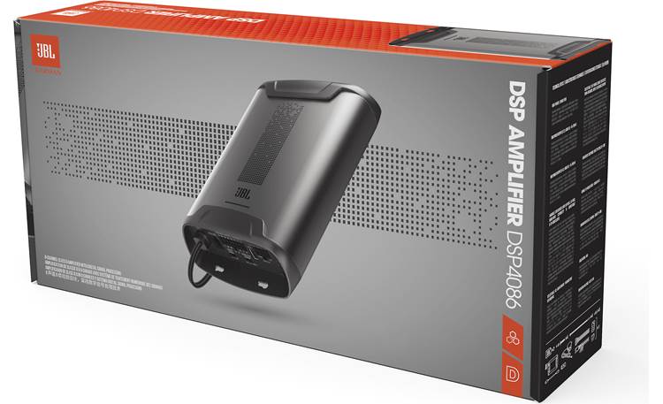 JBL DSP4086 8-channel car amplifier with digital signal