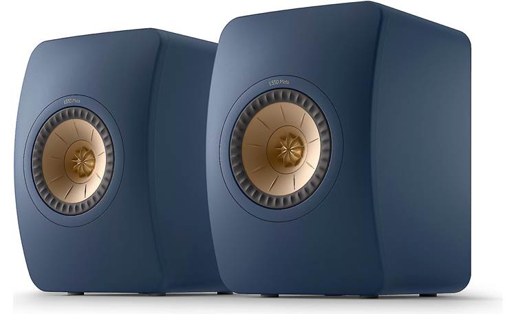 KEF LS50 Meta (Royal Blue) Bookshelf speakers at Crutchfield Canada