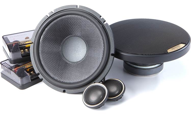 Kenwood Excelon XR-1801P Experience the exceptional sound of Kenwood's Excelon Reference Series component speakers