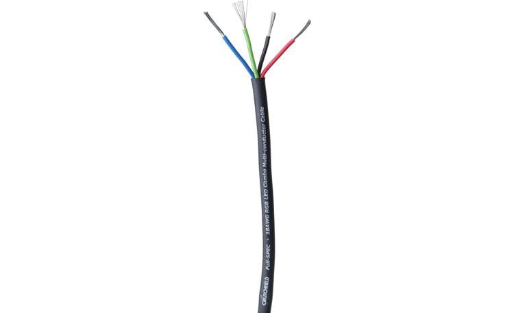 Crutchfield CMRGB50 Closeup of 4-strand wire