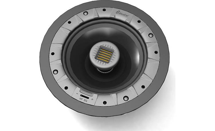 GoldenEar Invisa 650 Shown with included round magnetic grille removed