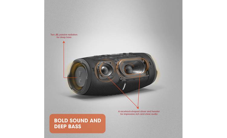 JBL Charge 5 (Black) Waterproof portable Bluetooth® speaker at