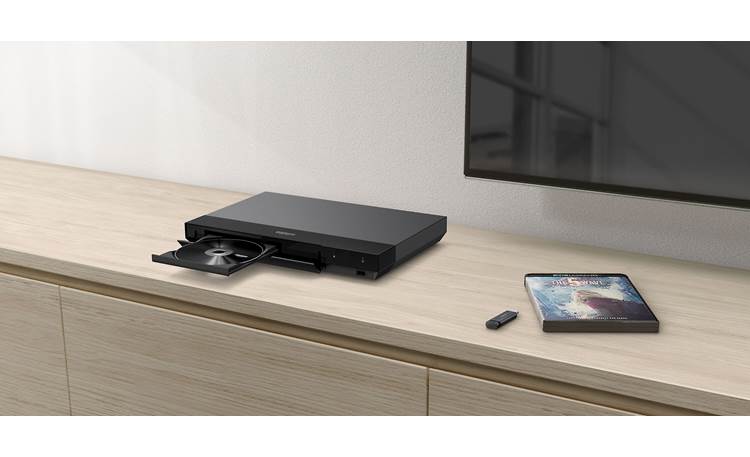Sony UBP-X700/M Compact design fits neatly in your TV setup