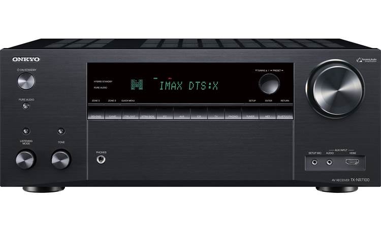 Onkyo TX-NR7100 A front-panel HDMI connection lets you easily connect a camera or gaming system