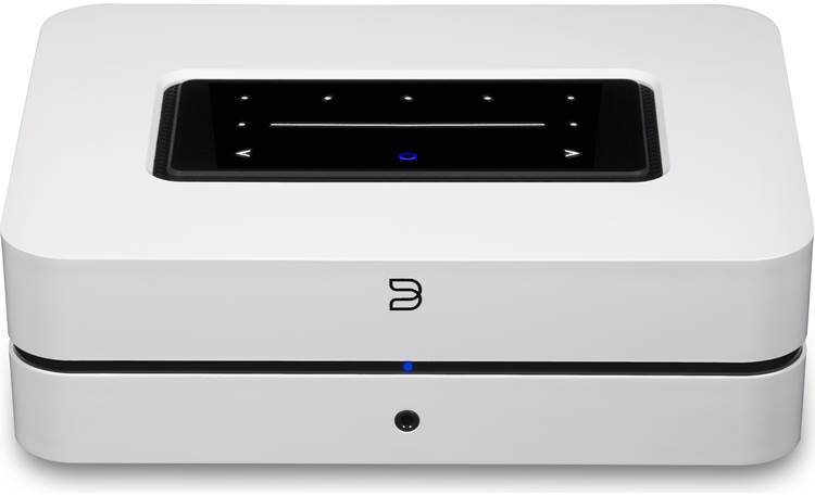 Bluesound POWERNODE (White) Streaming music player with built-in