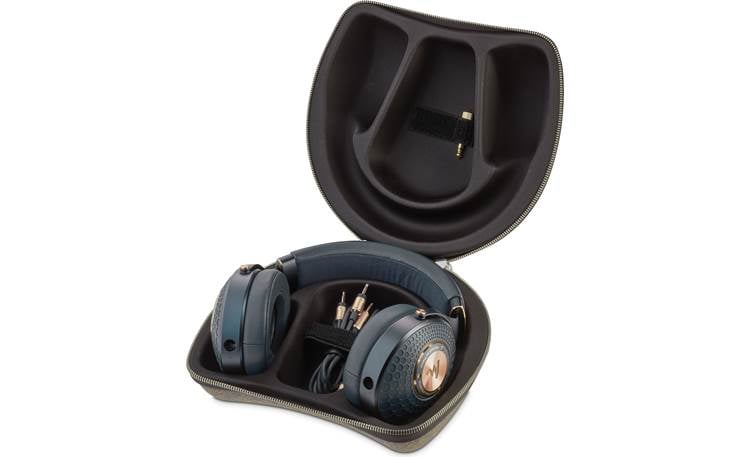 Focal Celestee Headphones and cable fit neatly into case