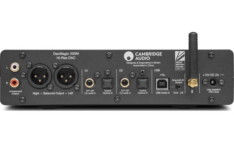 Cambridge Audio DacMagic 200M Back