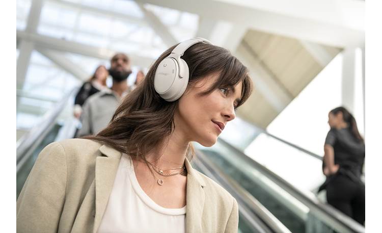 Bose® QuietComfort® 45 (White) Over-ear Bluetooth® wireless noise