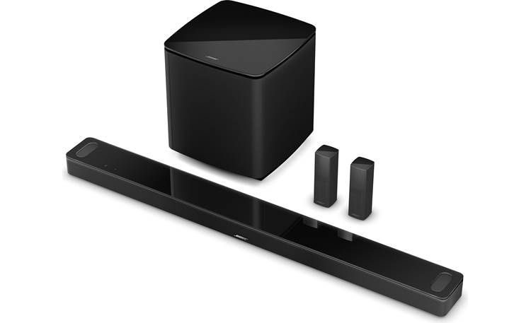 Bose® Smart Soundbar 900 Add the Bass Module 700 and Surround Speakers 700 for a complete surround sound system (both sold separately)