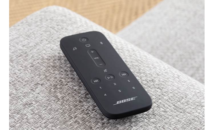 Bose® Smart Soundbar 900 Use the remote to create music presets with the press of a button