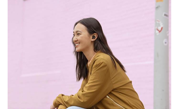 Sennheiser CX Plus True Wireless Secure, stable in-ear fit that sits flush with most ears