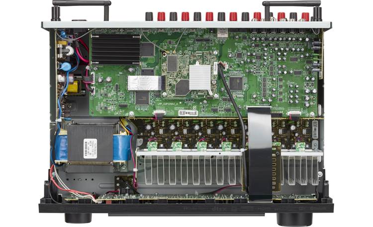Denon AVR-X1700H Inside look at circuitry and design