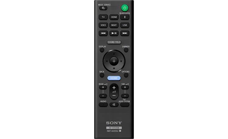 Sony HT-A5000 Includes remote control