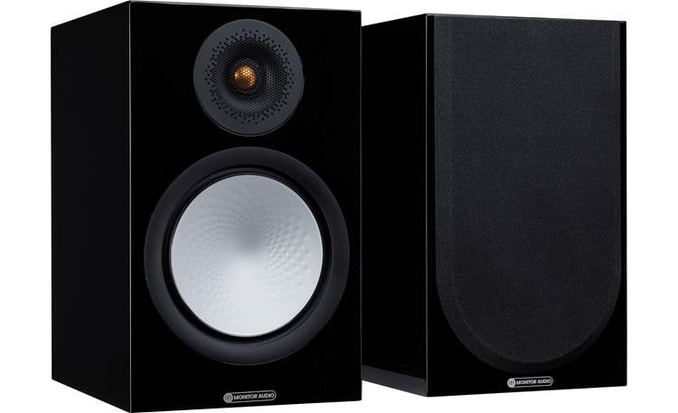 Monitor Audio Silver 100 7G Front, shown with one grille removed