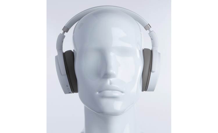 Sennheiser HD 450BT Mannequin shown for fit and scale