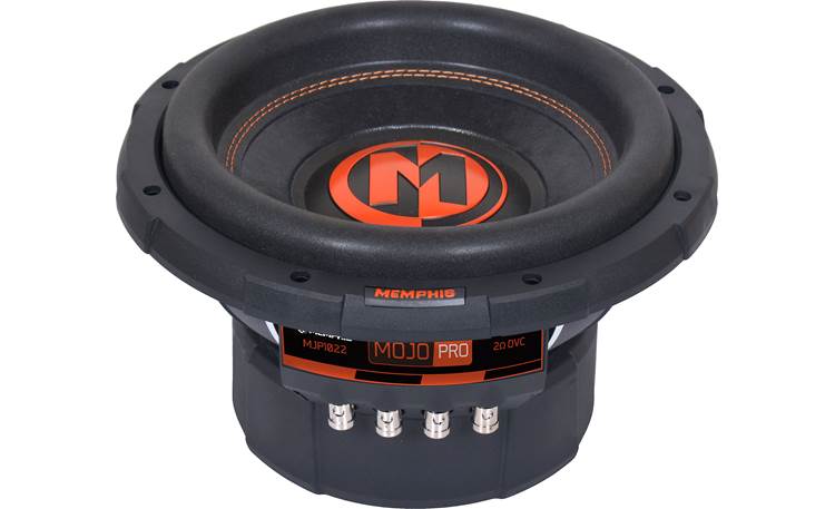 Memphis Audio MJP1022 MOJO Pro Series 10 component subwoofer with dual  2-ohm voice coils at Crutchfield Canada