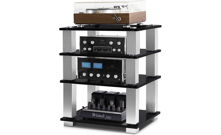 NorStone Designs Square HiFi Each shelf supports up to 110 lbs. (components not included)