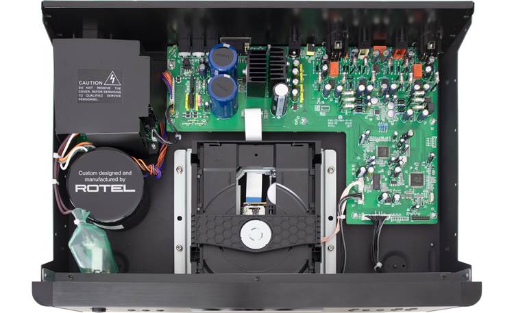 Rotel RCD-1572 MKII (Black) CD player at Crutchfield Canada