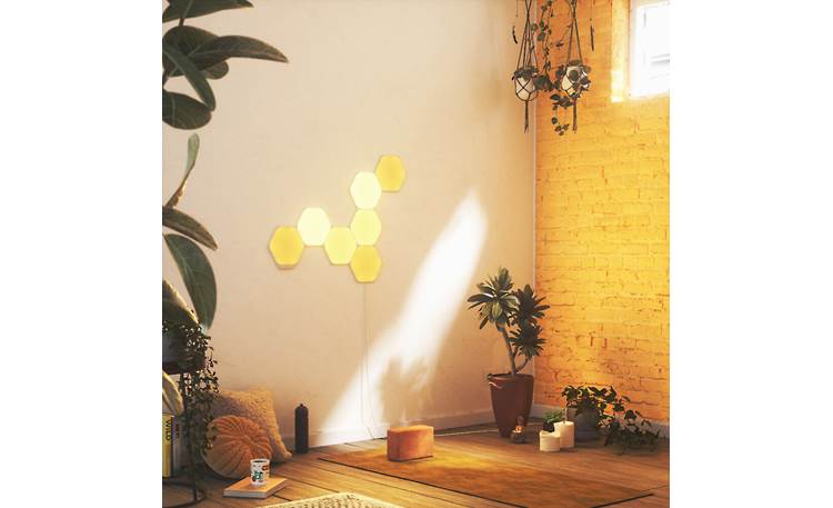 Nanoleaf Shapes Hexagon 六角形 スマーターキット Nanoleaf Shapes Hexagon Smarter Kit Base kit with 7