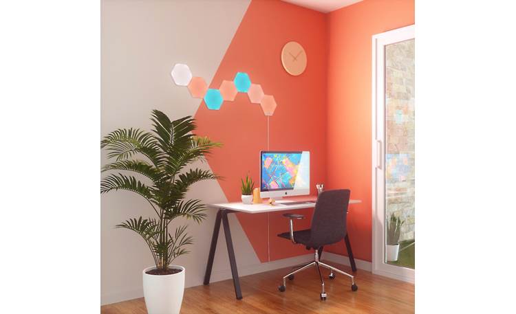 Nanoleaf Shapes Hexagon 六角形 スマーターキット Amazon.co.jp: Nanoleaf(ナノリーフ) Shapes Hexagon