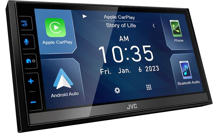 JVC KW-M785BW You can customize the home screen for this receiver