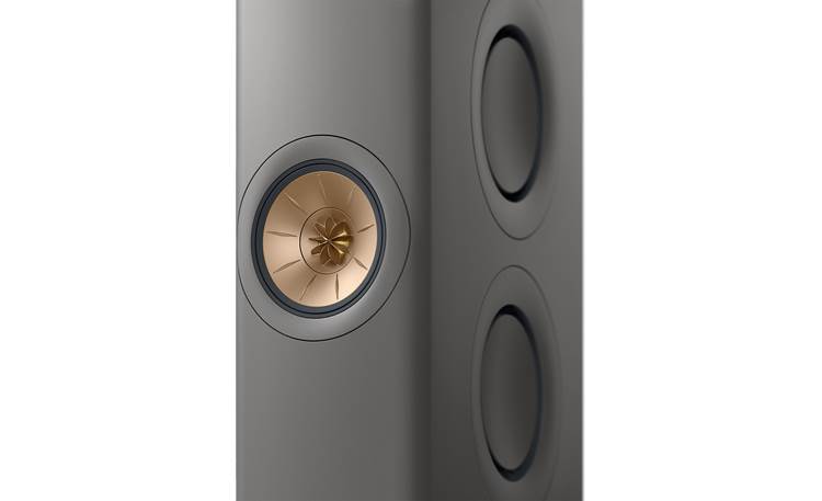 KEF LS60 Wireless Angled-left close-up of driver array