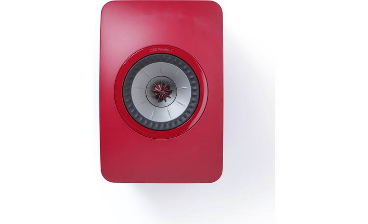 KEF LS50 Wireless II (Crimson Red) Powered stereo speakers with Wi