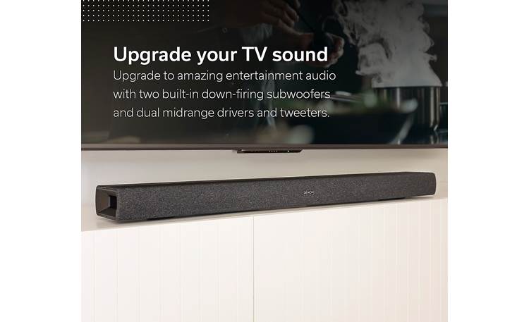 Denon DHT-S217 Powered 2.1-channel sound bar with Dolby Atmos® and