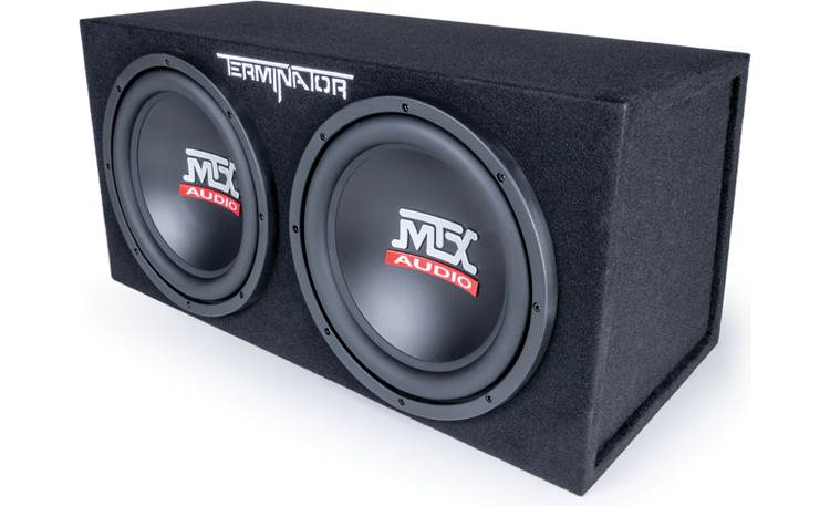 MTX TNE212D Sealed enclosure with dual 12