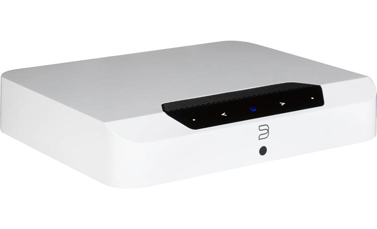 Bluesound POWERNODE Edge Front top view, angled right